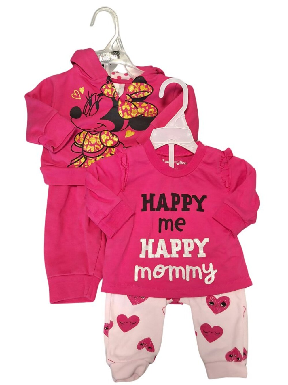 2 Pack Pink Outfit Set